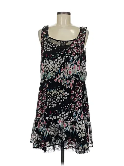 Pre-owned Guess Casual Dress In Black