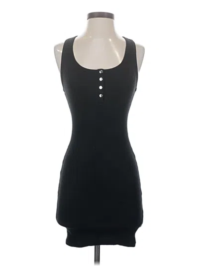 Pre-owned Guess Casual Dress In Black