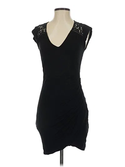 Pre-owned Guess Casual Dress In Black