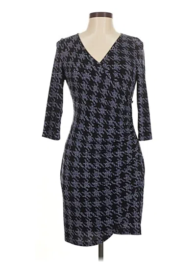 Pre-owned Guess Casual Dress In Black