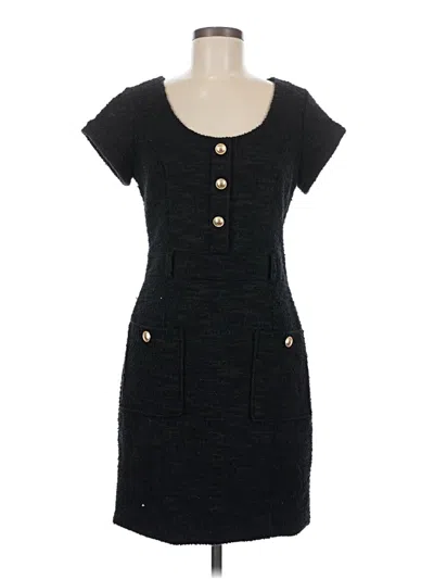Pre-owned Guess Casual Dress In Black