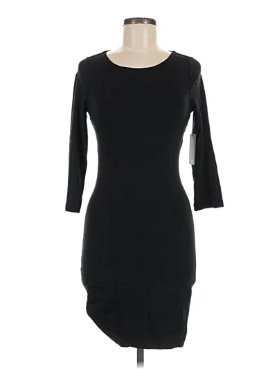 Pre-owned Guess Casual Dress In Black