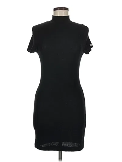 Pre-owned Guess Casual Dress In Black