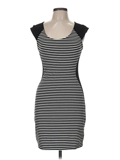 Pre-owned Guess Casual Dress In Black