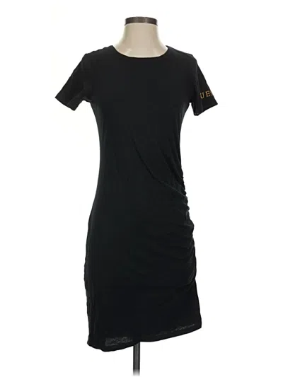 Pre-owned Guess Casual Dress In Black