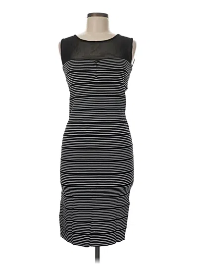 Pre-owned Guess Casual Dress In Black