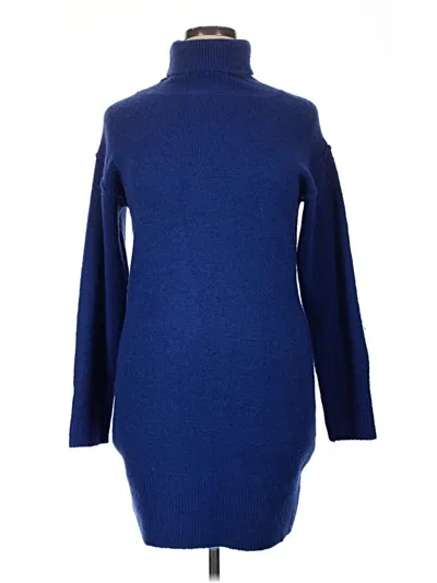 Pre-owned Guess Casual Dress In Blue