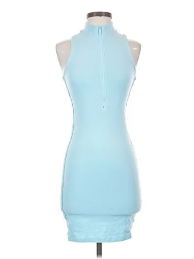 Pre-owned Guess Casual Dress In Blue
