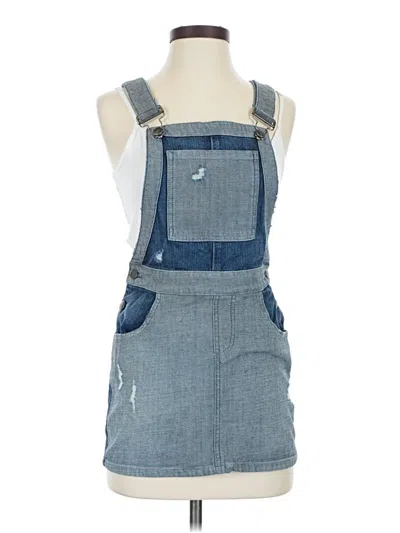 Pre-owned Guess Casual Dress In Blue