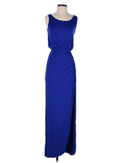 Pre-owned Guess Casual Dress In Blue