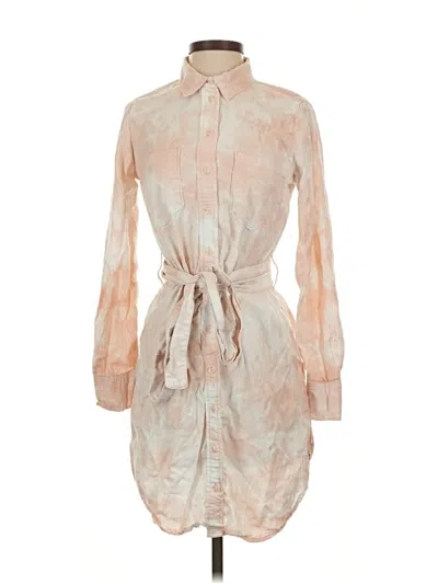 Pre-owned Guess Casual Dress In Brown