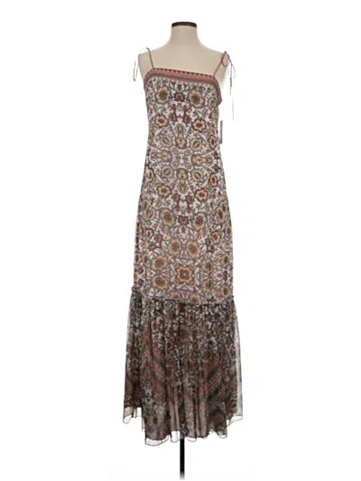 Pre-owned Guess Casual Dress In Brown