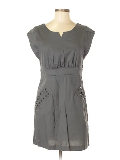 Pre-owned Guess Casual Dress In Gray
