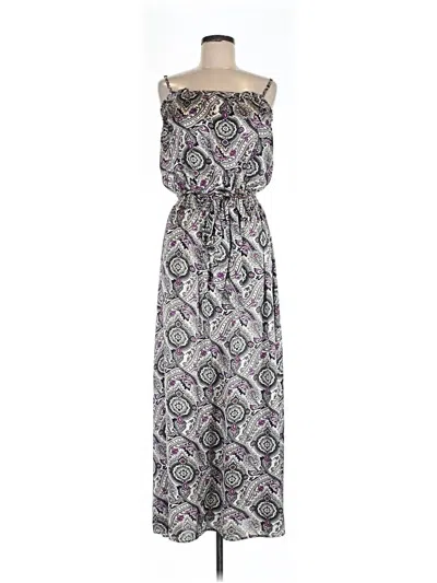 Pre-owned Guess Casual Dress In Gray