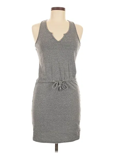 Pre-owned Guess Casual Dress In Gray