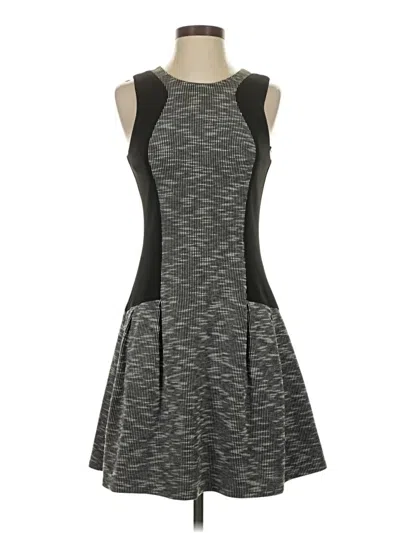 Pre-owned Guess Casual Dress In Gray