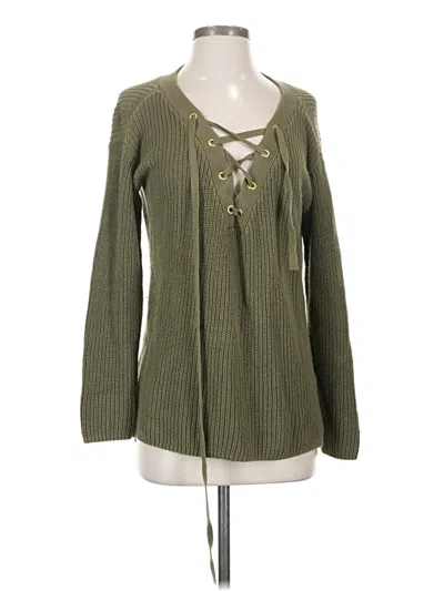 Pre-owned Guess Casual Dress In Green