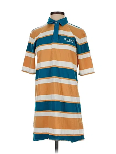 Pre-owned Guess Casual Dress In Orange
