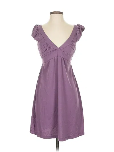 Pre-owned Guess Casual Dress In Purple