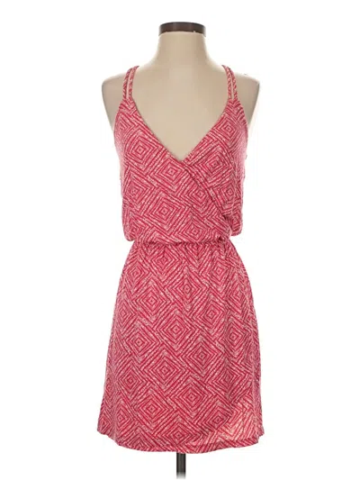 Pre-owned Guess Casual Dress In Red