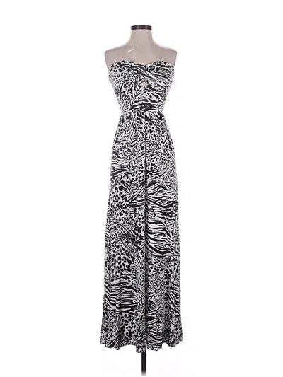 Pre-owned Guess Casual Dress In Silver