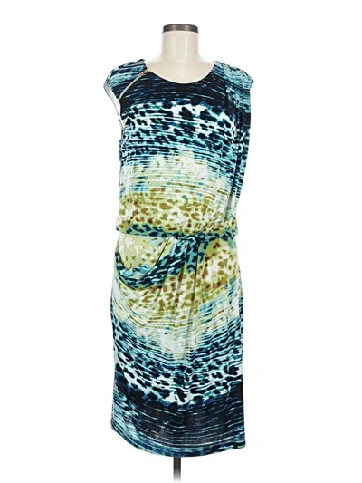 Pre-owned Guess Casual Dress In Teal