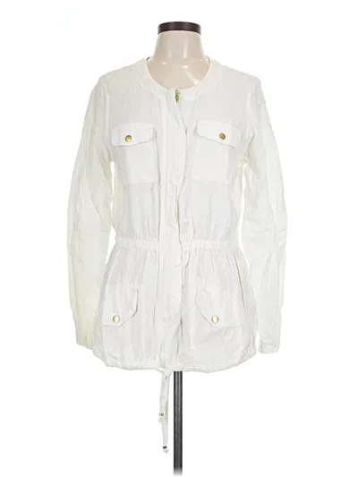 Pre-owned Guess Casual Dress In White