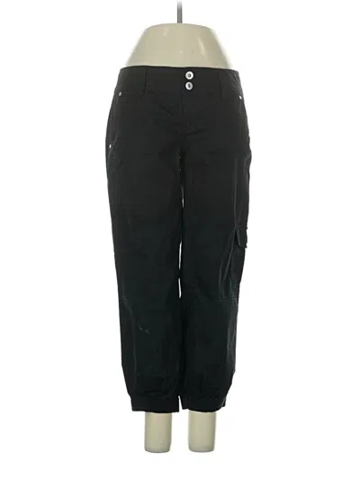 Pre-owned Guess Casual Pants In Black