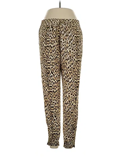 Pre-owned Guess Casual Pants In Gold