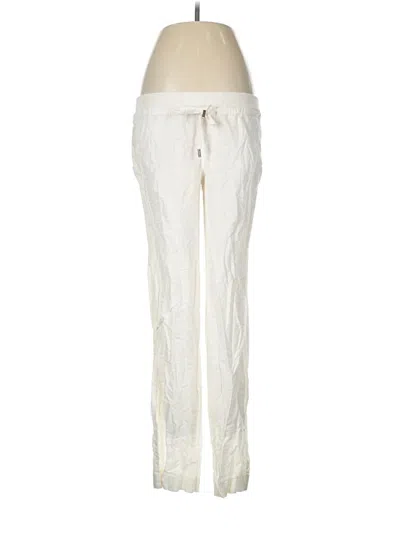 Pre-owned Guess Casual Pants In Ivory