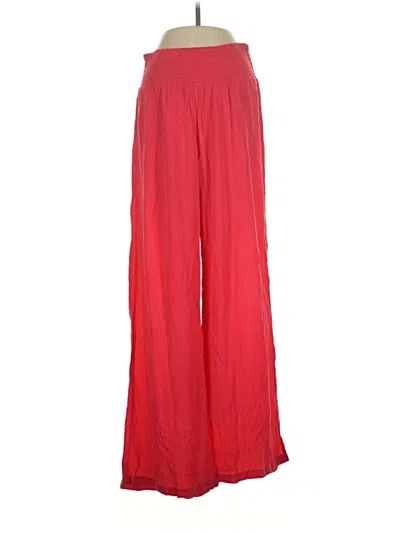 Pre-owned Guess Casual Pants In Red