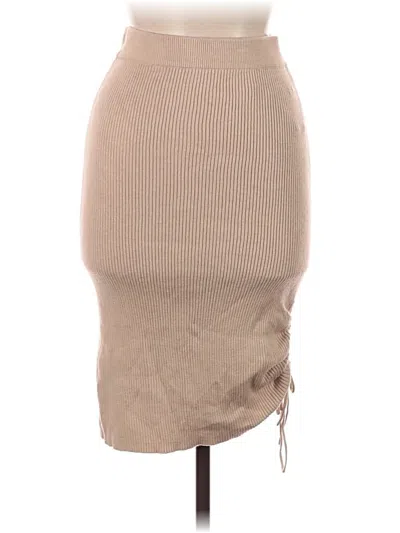 Pre-owned Guess Casual Skirt In Brown