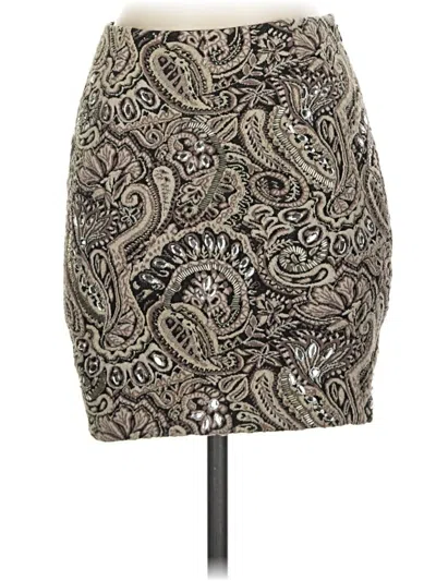 Pre-owned Guess Casual Skirt In Brown