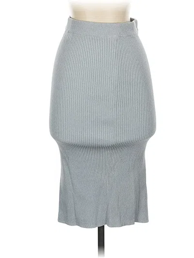 Pre-owned Guess Casual Skirt In Gray