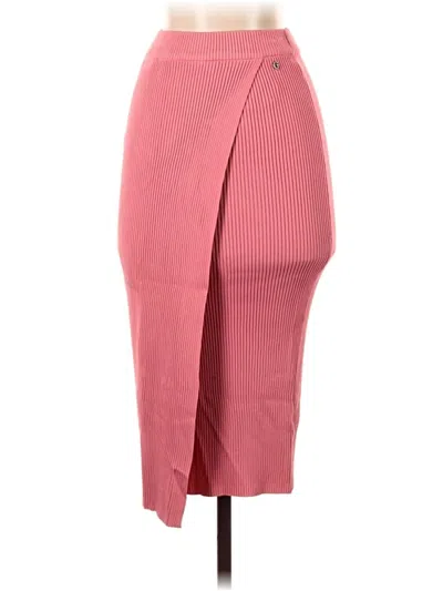 Pre-owned Guess Casual Skirt In Pink