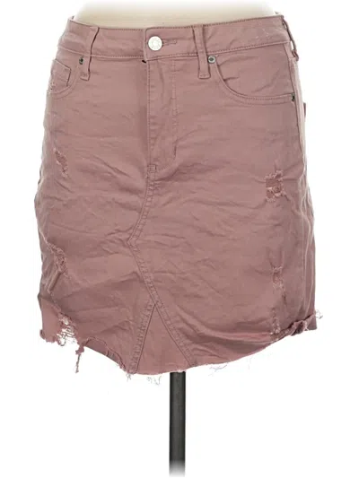 Pre-owned Guess Casual Skirt In Pink