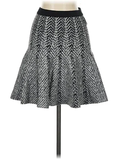 Pre-owned Guess Casual Skirt In Silver