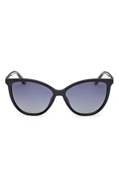 Guess Cat Eye Sunglasses In Black