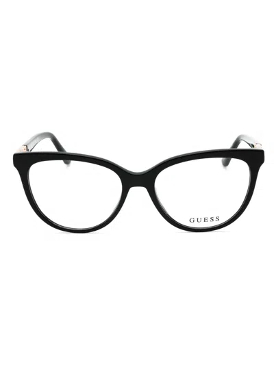 Guess Cat Eye Women's Eyeglasses - Gu2942 Style In Black