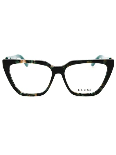 Guess Cat Eye Women's Eyeglasses - Gu2985 Style In Black