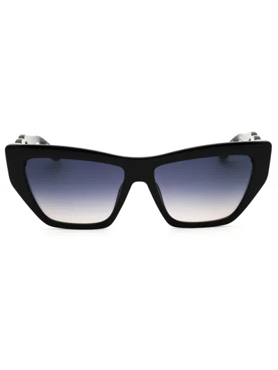 Guess Cat Eye Women's Sunglasses - Gu00111 Style In Blue