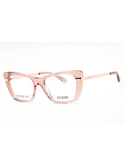 Guess Cat-eye Eyeglasses For Women In Pink