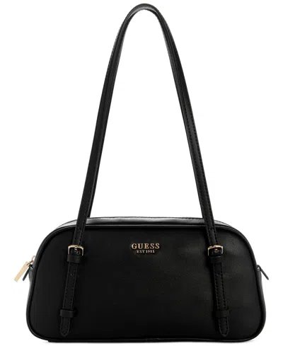 Guess Cerelia Medium Shoulder Satchel In Black