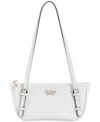 Guess Cerelia Small Shoulder Satchel In White
