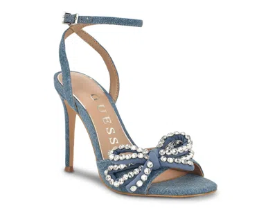 Guess Charmin Sandal In Blue