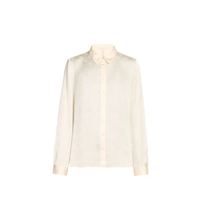 Guess Chemise Imprimée Fluide In Neutral