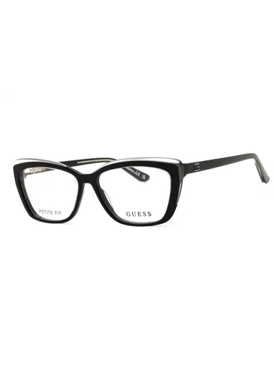 Guess Chic Cat-eye Eyeglasses For Women In Black