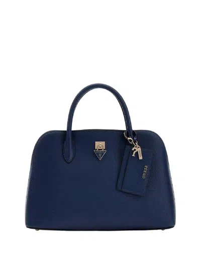 Guess Chic Mini Hand Handbag In Blue