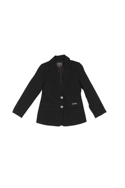 Guess Kids'  Child Jacket J6rn02wgul0 Jblk Twill Ls Blazer Ceremony Black