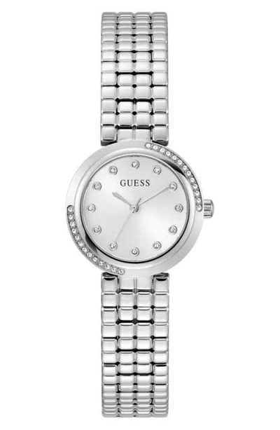 Guess Clara Bracelet Watch, 28mm In Transparent